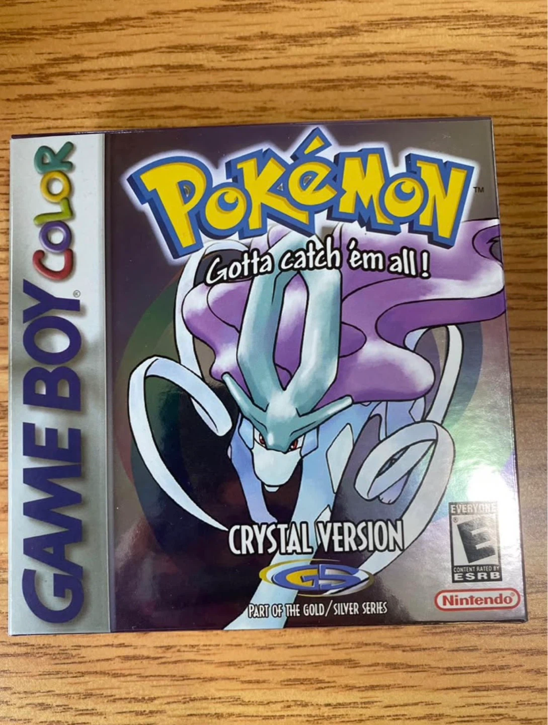 Pokémon Crystal Replacement box + Case (No Cartridge) - photo 2