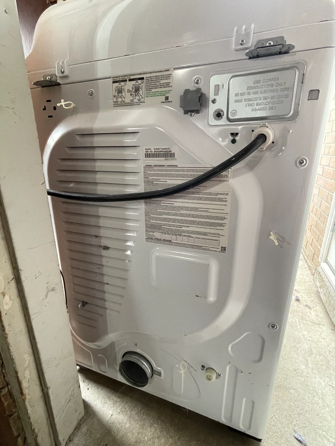Dryer- not heating (parts/ repair machine) - photo 5