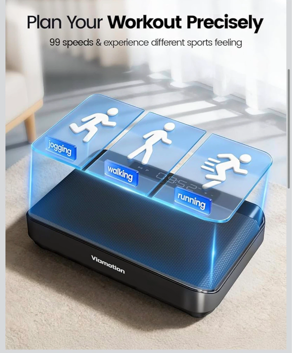Vibration Plate Exercise Machine - photo 4