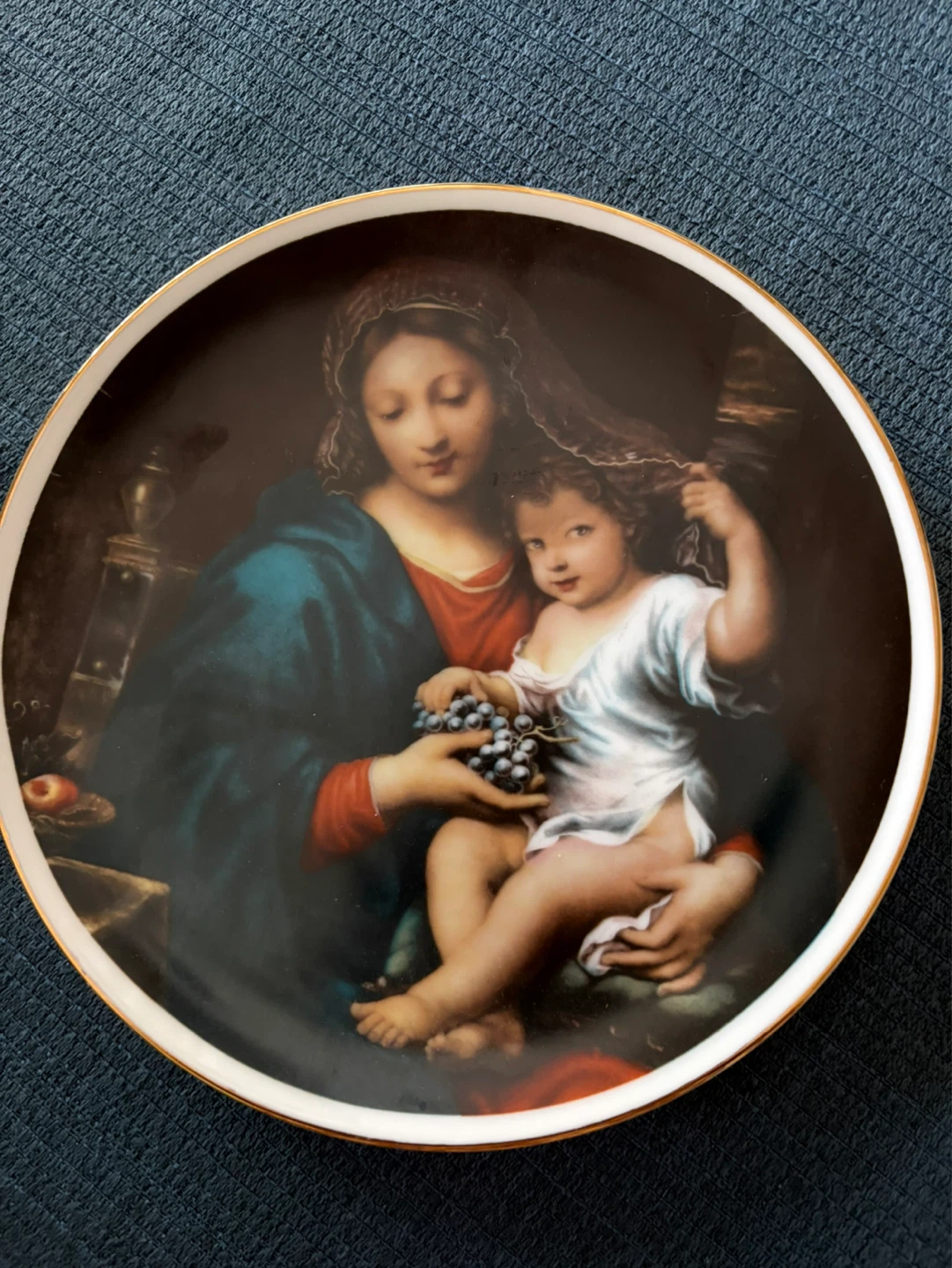 Collector plate - Mother & Child