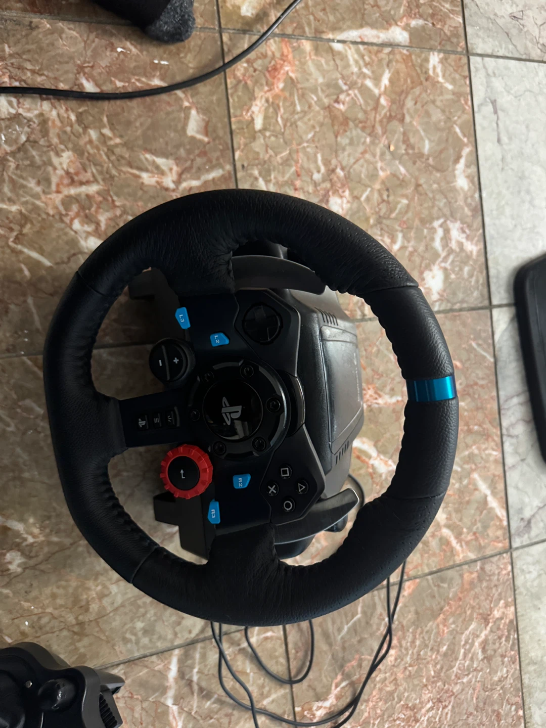 Logitech G923 Racing Wheel, Pedals, and Shifter