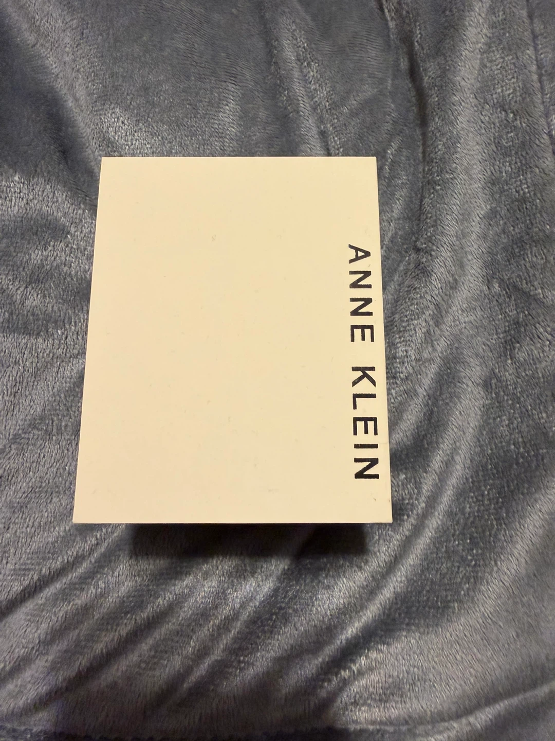 Anne Klein Women's Black Dial Watch with Gold Accents