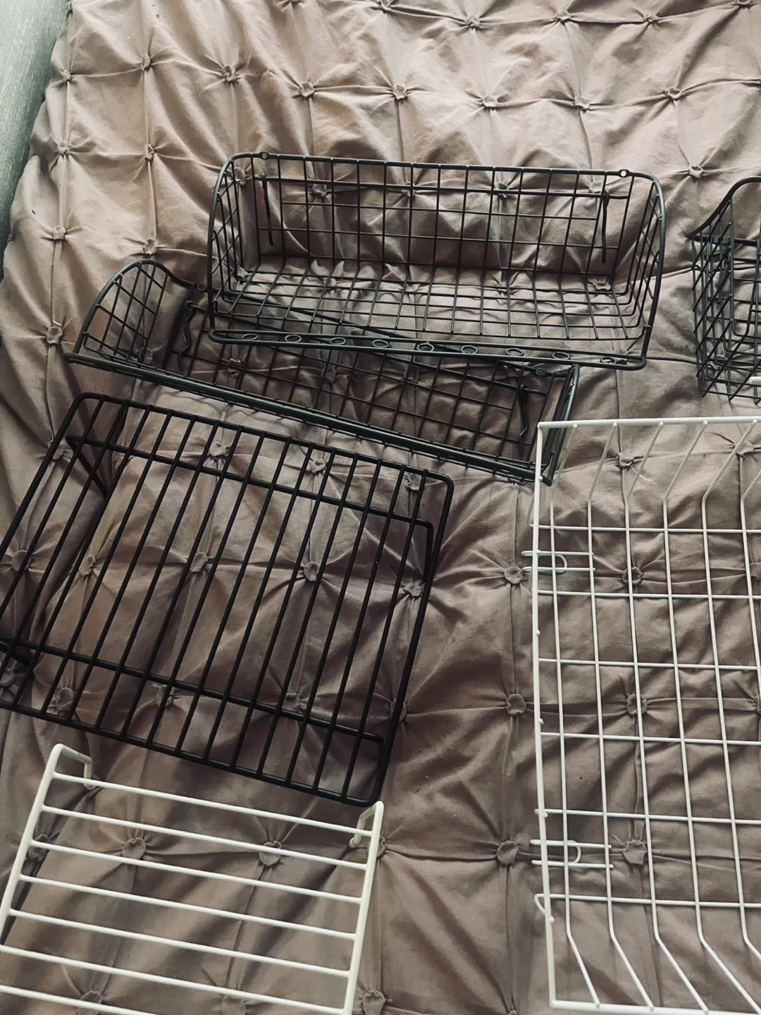 Assorted Wire Baskets and Storage Trays - photo 4