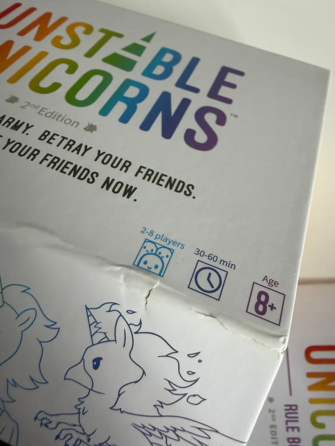 Unstable Unicorns 2nd Edition boardgame - photo 3
