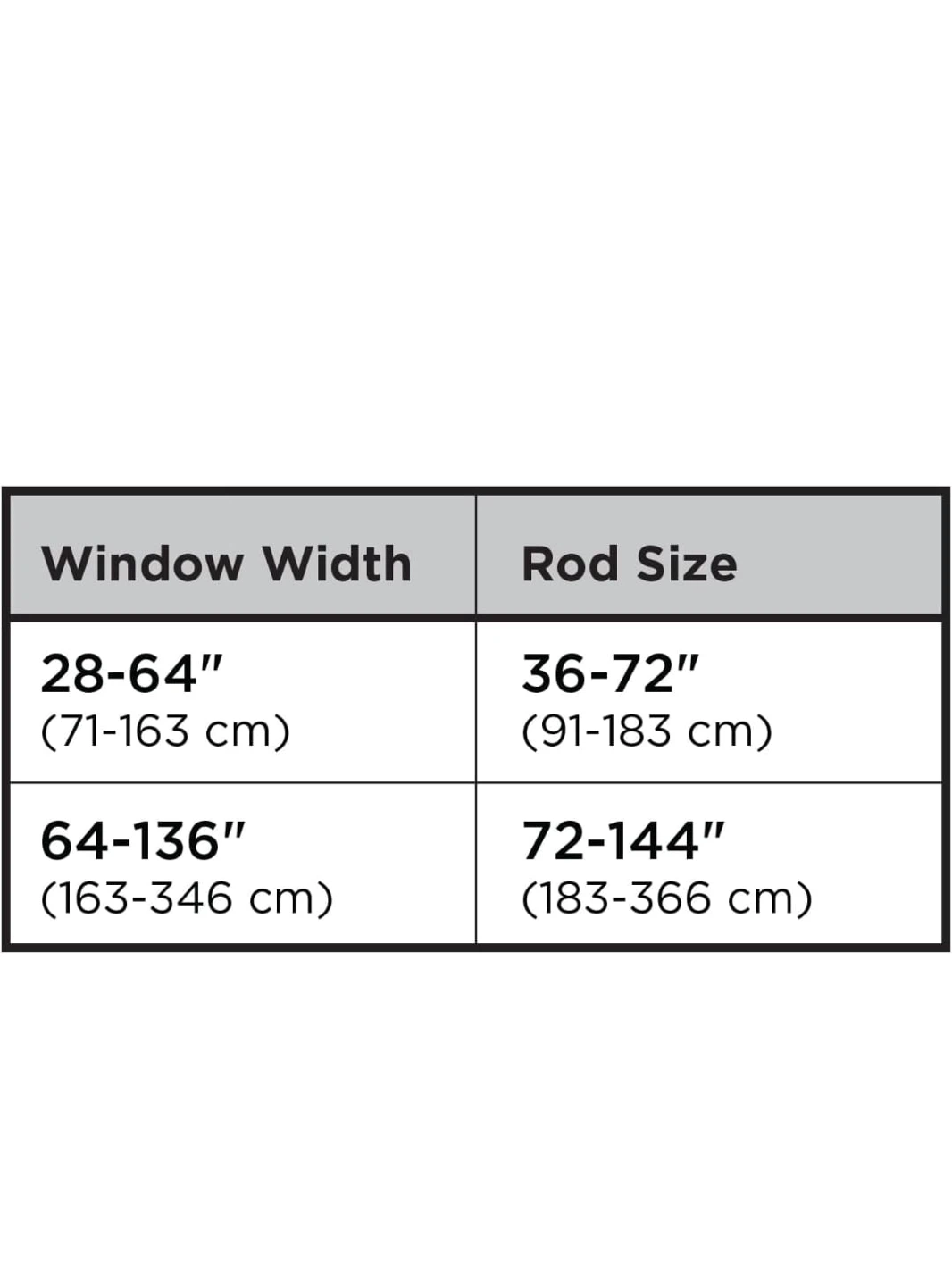 Umbra Blok Modern Adjustable Curtain Rod (36-72 inch, Gunmetal) - photo 5