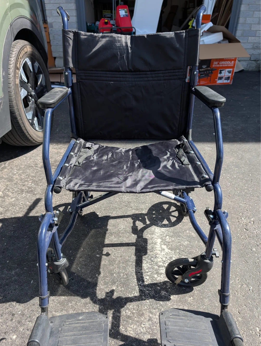 Carex Transport Wheelchair - photo 2