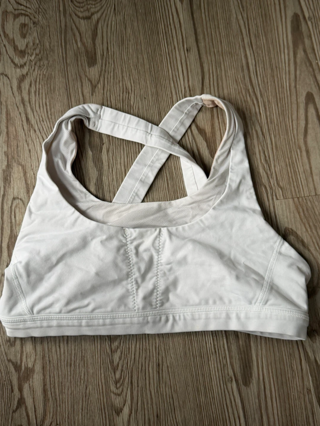 Lululemon White Sports Bra
