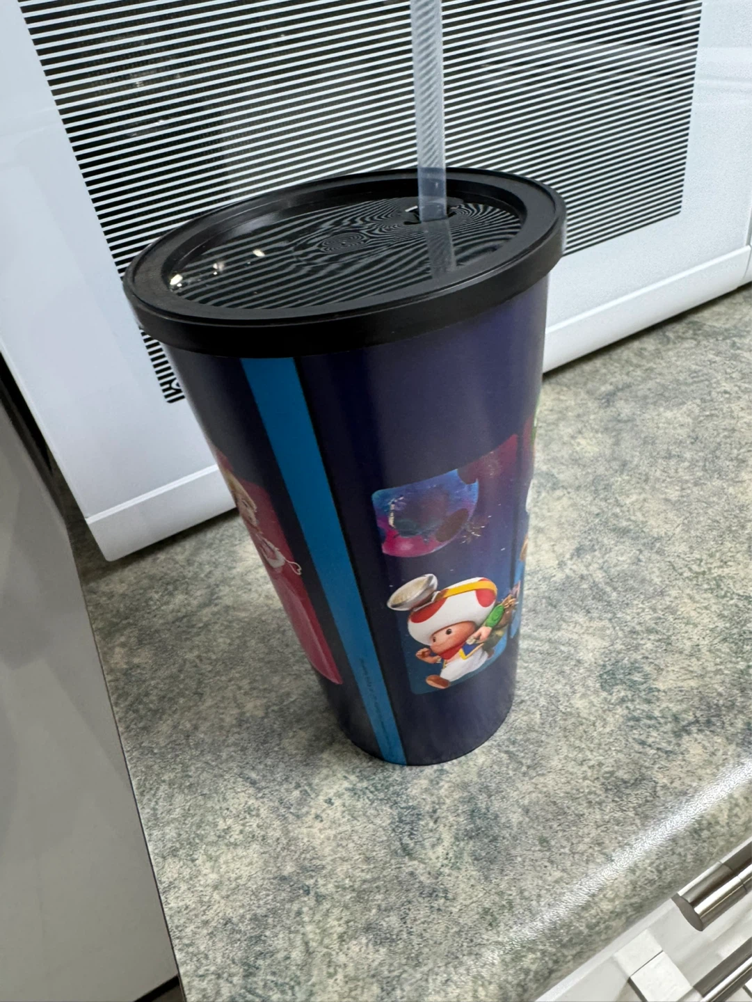 The Super Mario Bros Movie Reusable Tumbler with Straw - photo 3
