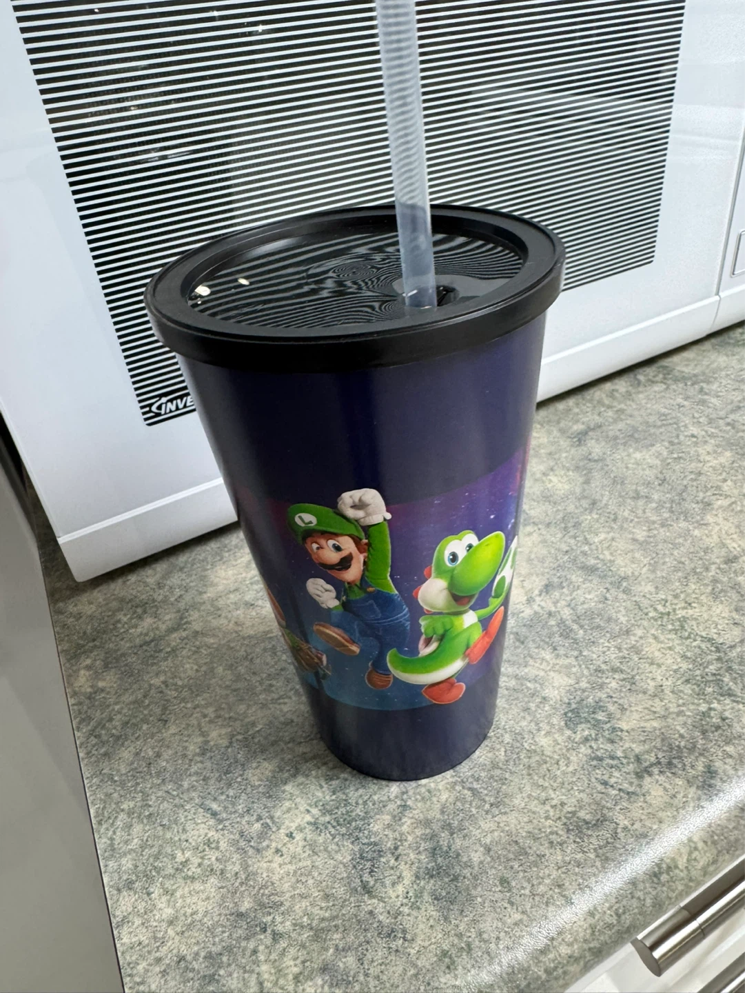 The Super Mario Bros Movie Reusable Tumbler with Straw - photo 4