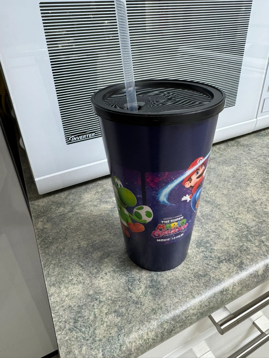 The Super Mario Bros Movie Reusable Tumbler with Straw