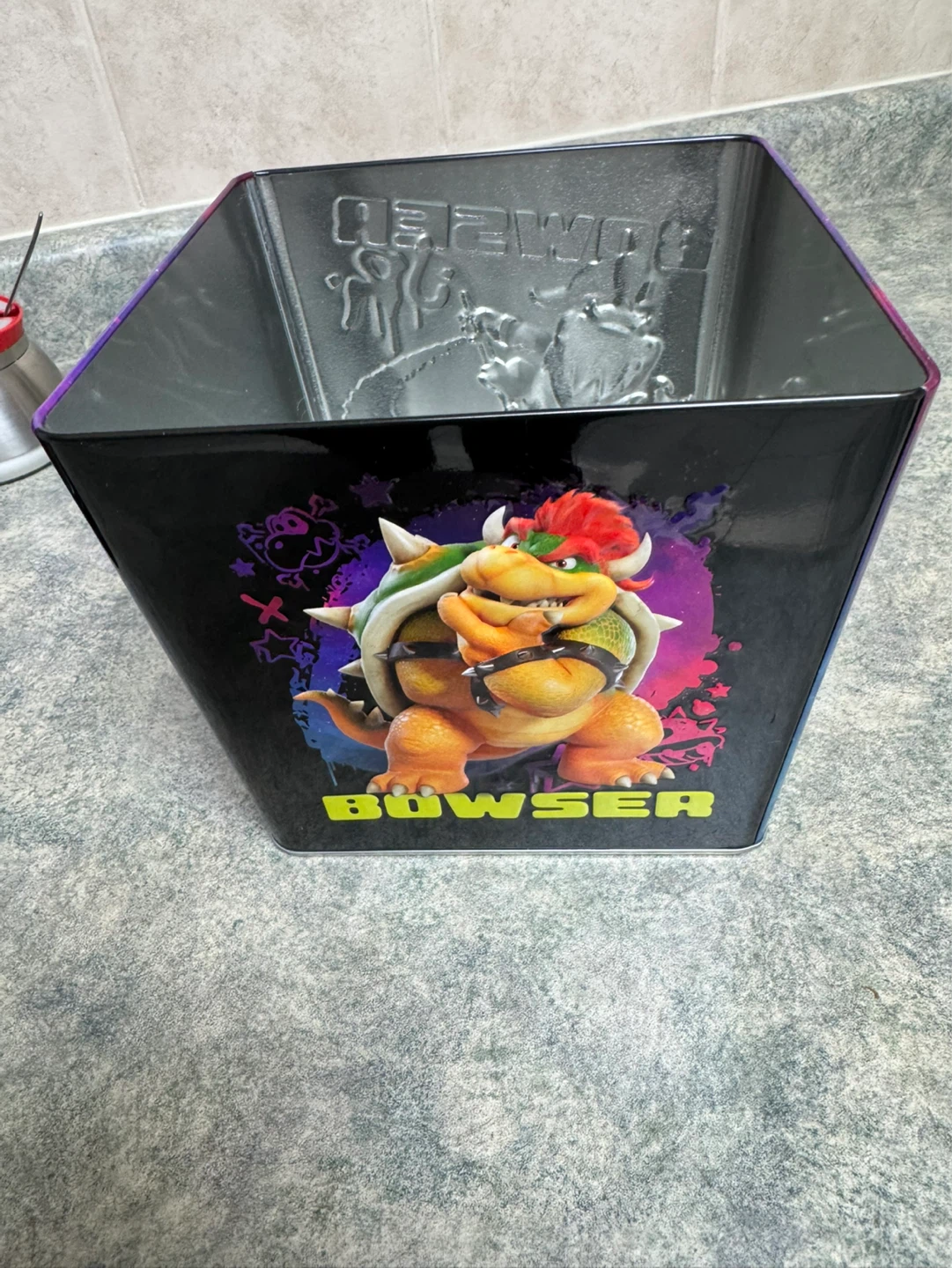 The Super Mario Bros. Movie Tin Bucket - photo 2