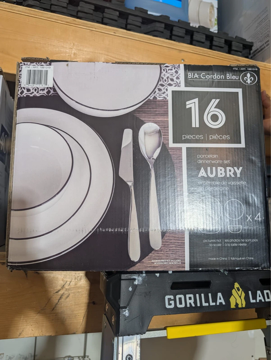 BIA Cordon Bleu Aubry 16-Piece Porcelain Dinnerware Set - photo 2