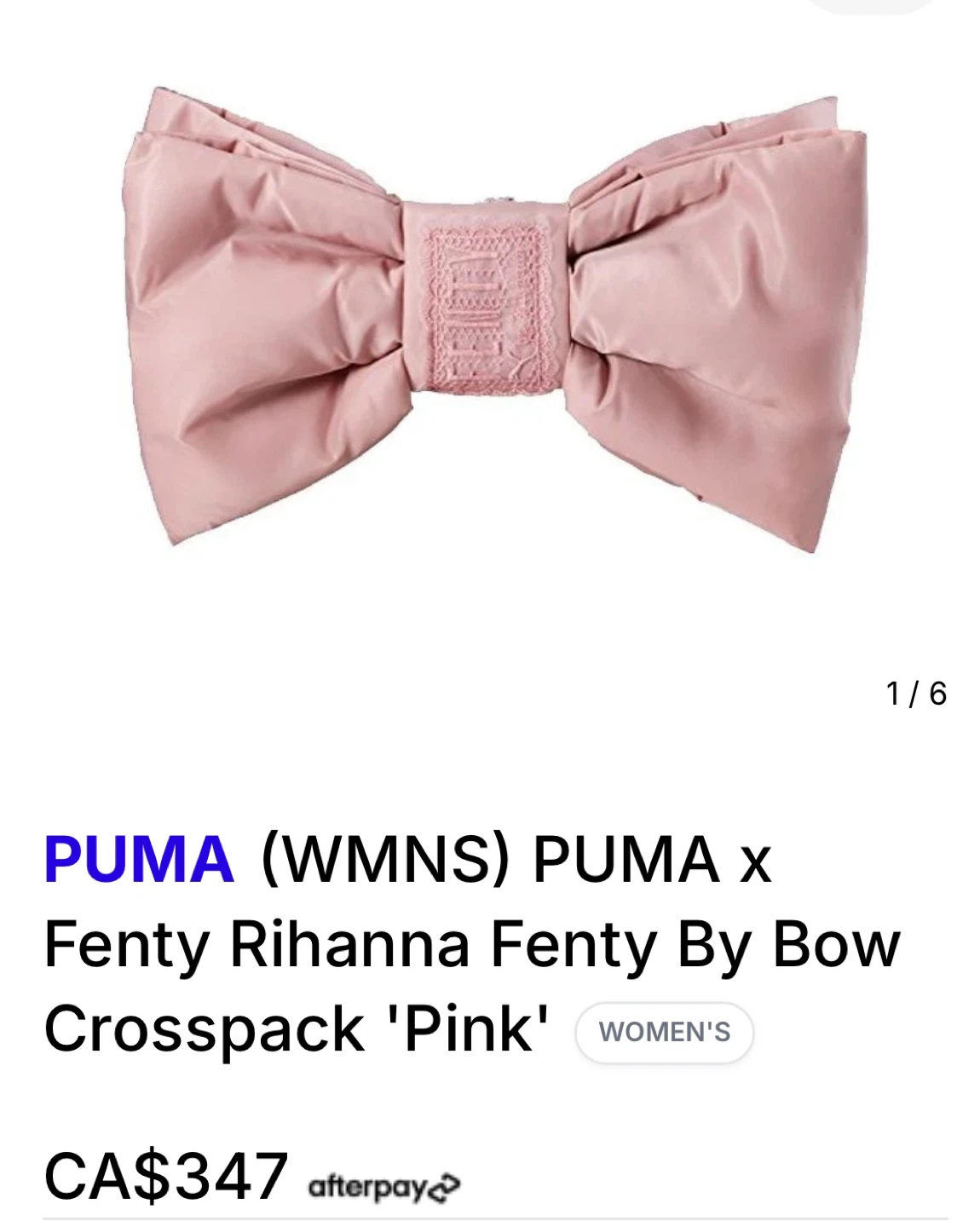 Puma x Fenty Rihanna Fenty By Bow Crosspack Pink - photo 2