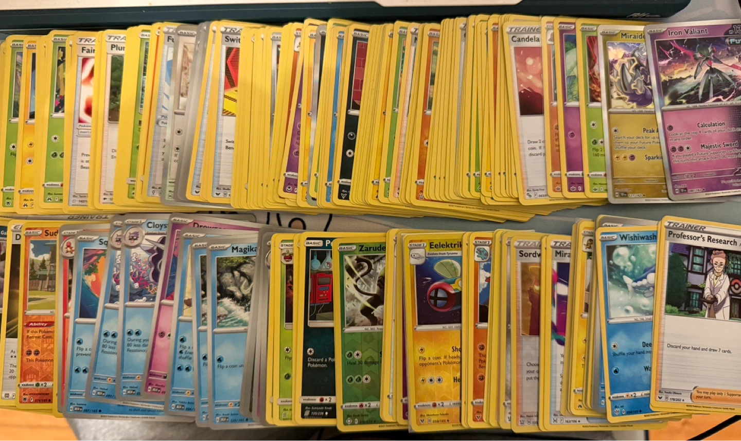 $5 for 150 bulk pokemon cards
