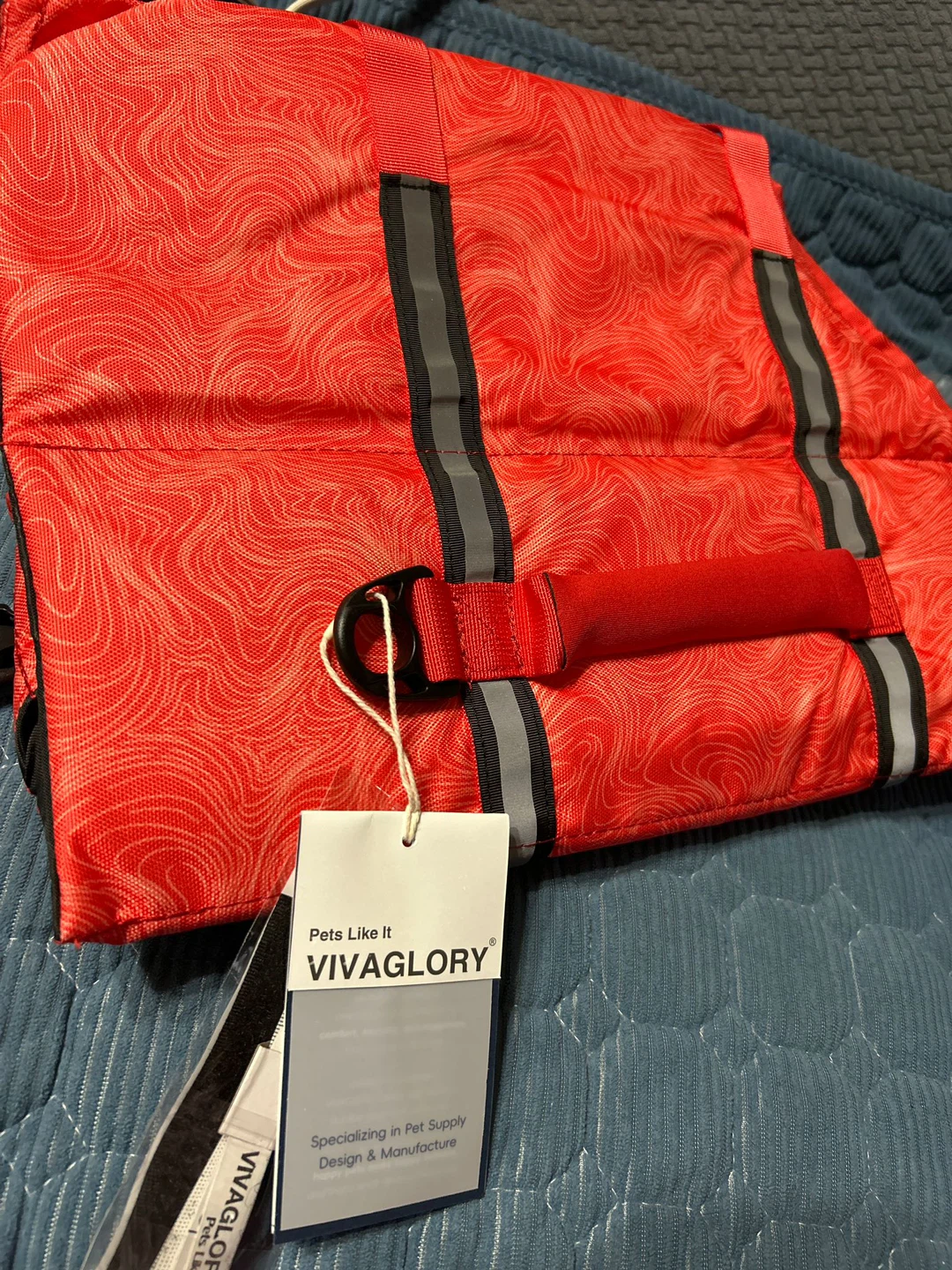New-VIVAGLORY Pet Life Vest Size Large! - photo 4