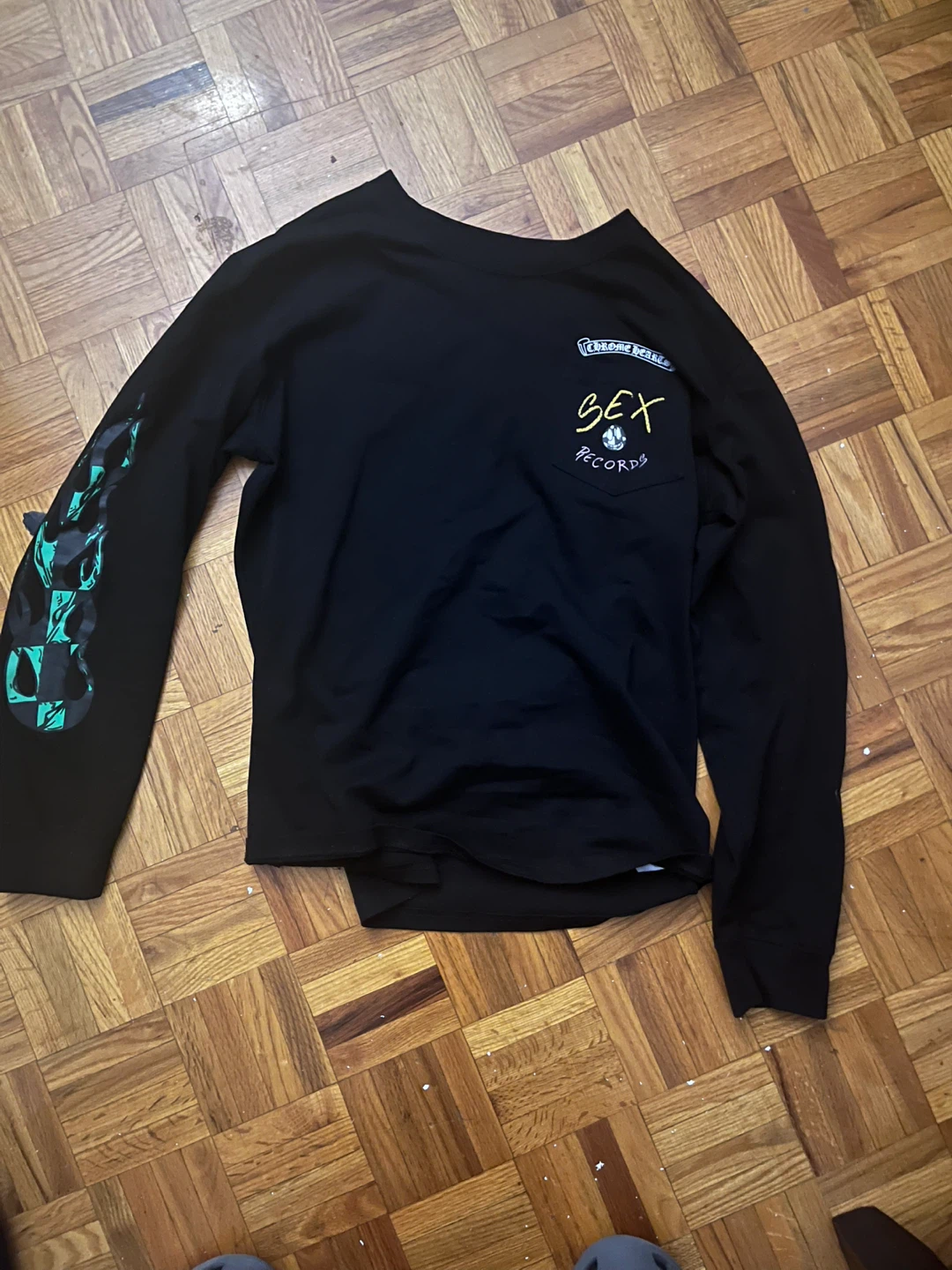 Chrome Hearts SEX Records Long Sleeve Shirt