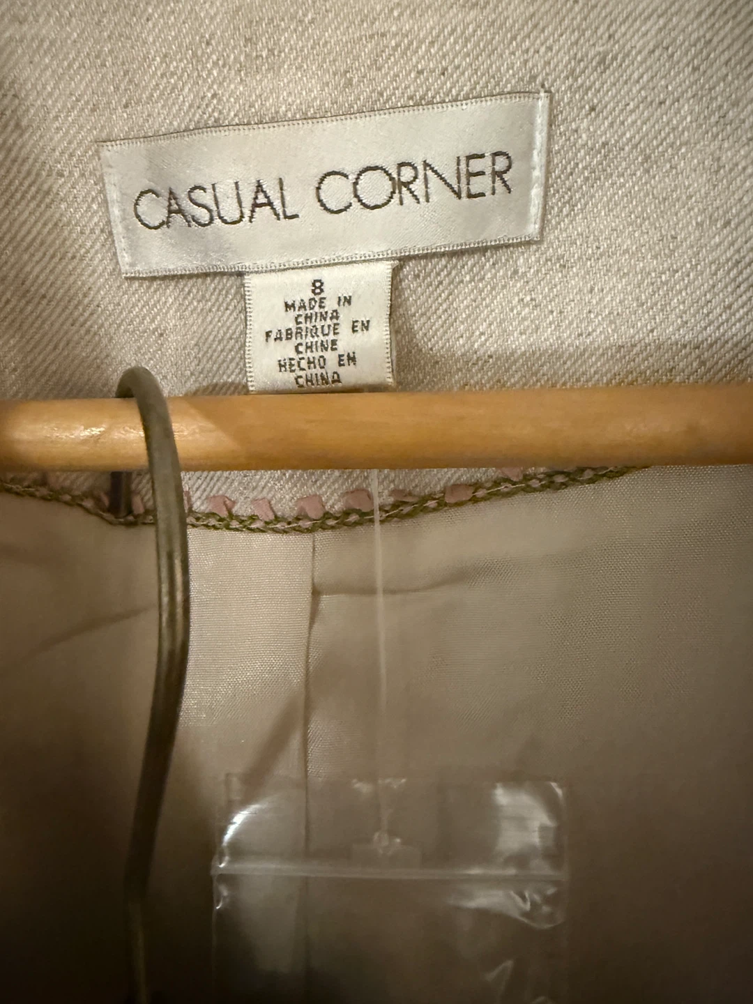 Casual Corner 100% Linen Blend Pants Suit Set - photo 5