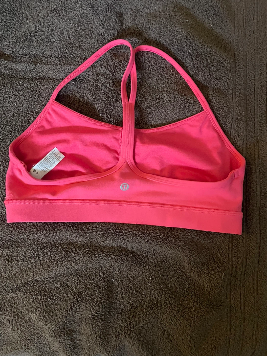 Lululemon Pink Sports Bra Size 10 - photo 2