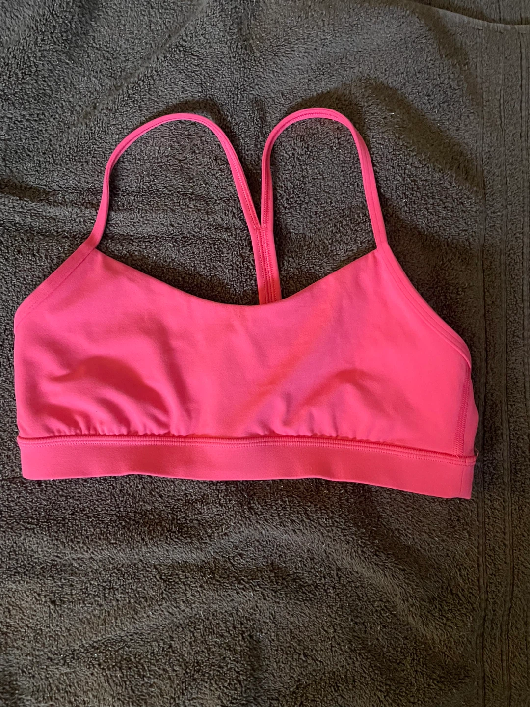 Lululemon Pink Sports Bra Size 10