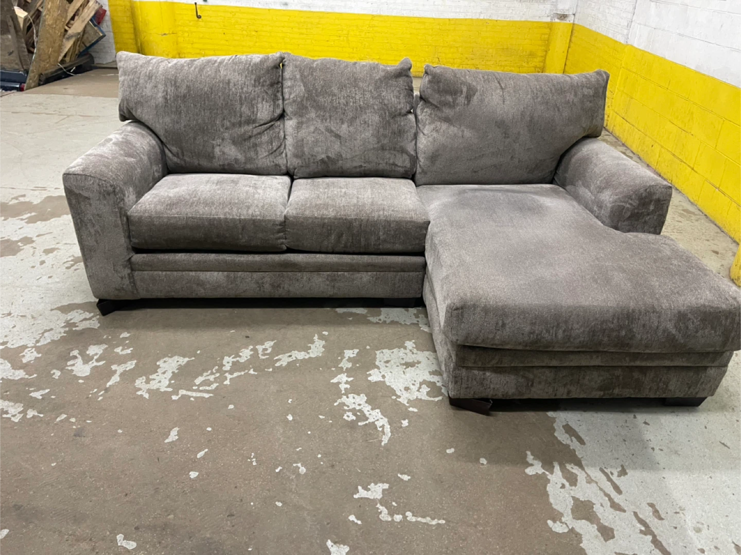 L sofa with delivery
