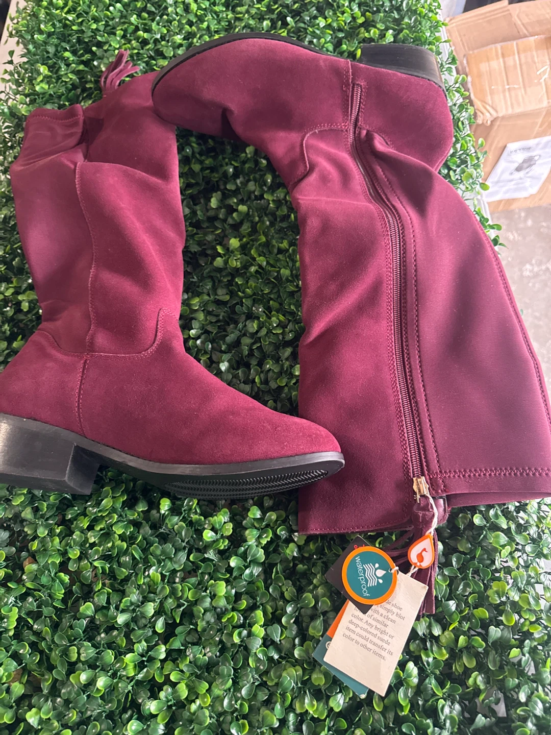 Sōdo Women's Tall Boots Burgundy Size 8.5 - photo 3