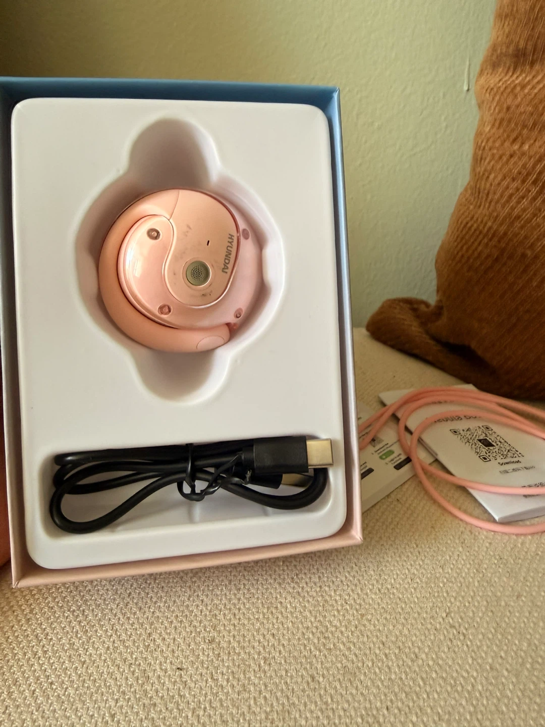 HYUNDAI HY-T26 Pro True Wireless Earphones - Pink - photo 3
