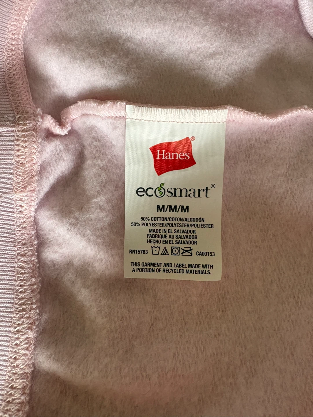 Hanes EcoSmart Sweatpants M Pink - photo 2