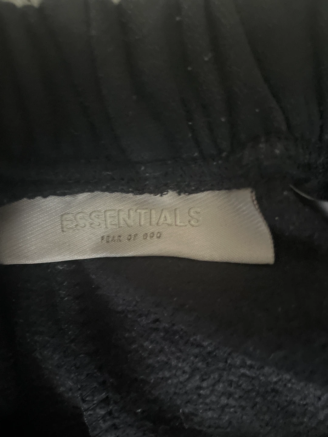 Black essential fear of god pants size medium - photo 4