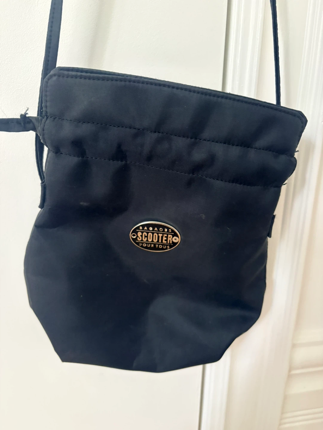 Black SCOOTER Pour Tous Crossbody Bag