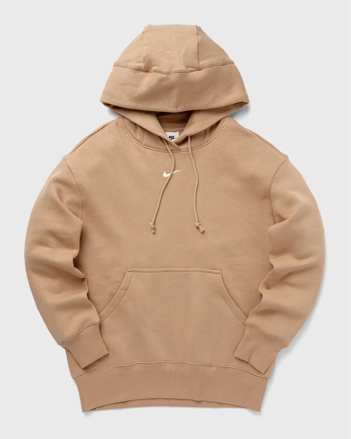 Nike Women’s Phoenix Oversized Fleece Pullover Beige Hoodie - photo 3
