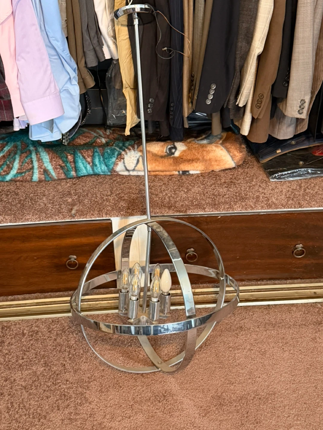 Orb Chandelier Light Fixture