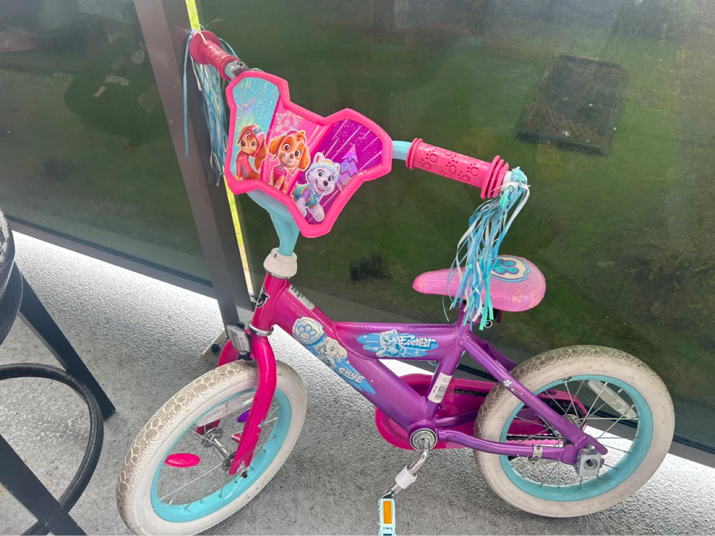 Kids' Pink & Purple Paw Patrol Bike 14 inch