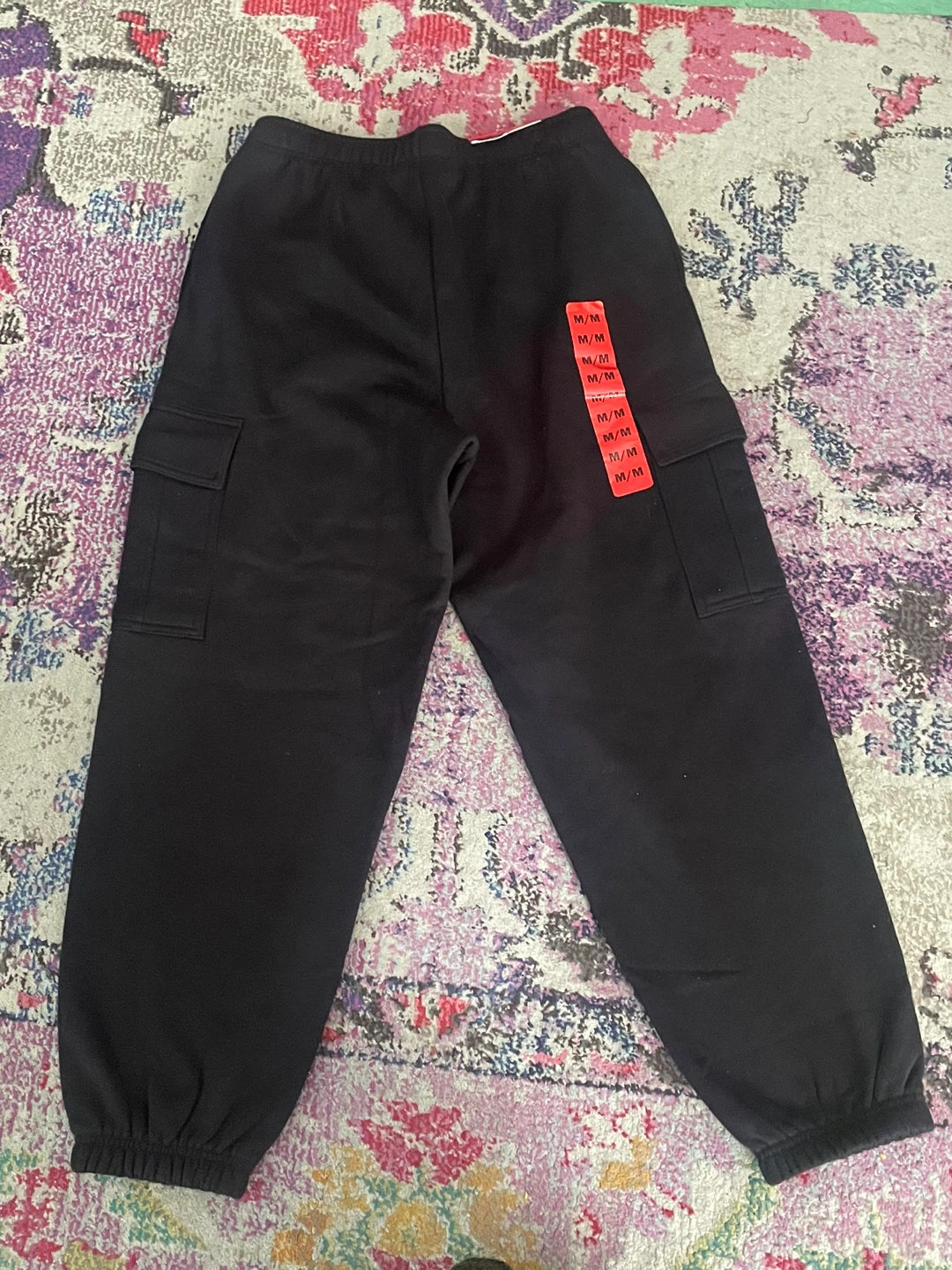 Tuff Athletics Black Cargo Joggers M/M - photo 3