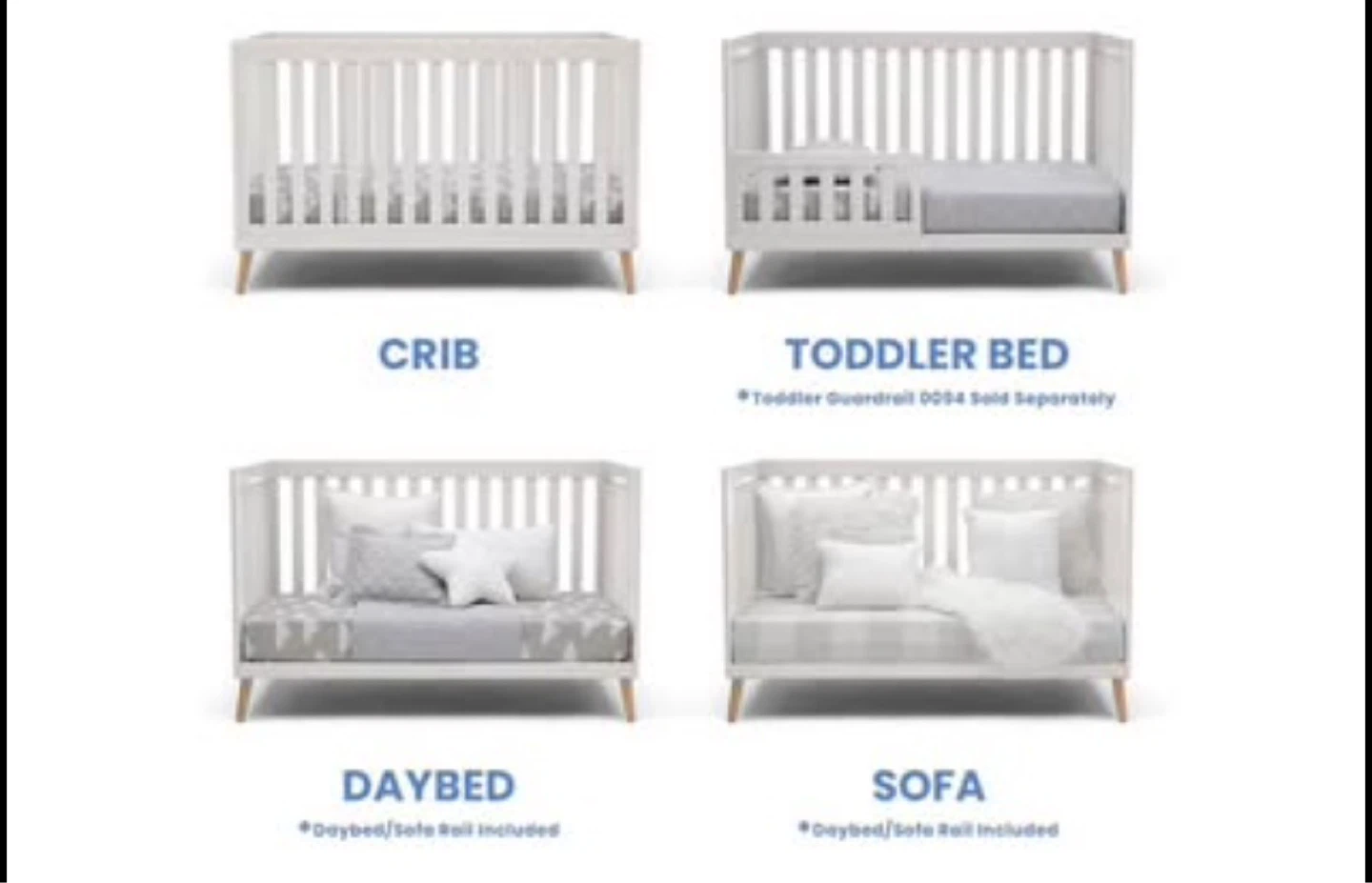 Delta Essex 4-in-1 Convertible Crib - photo 4
