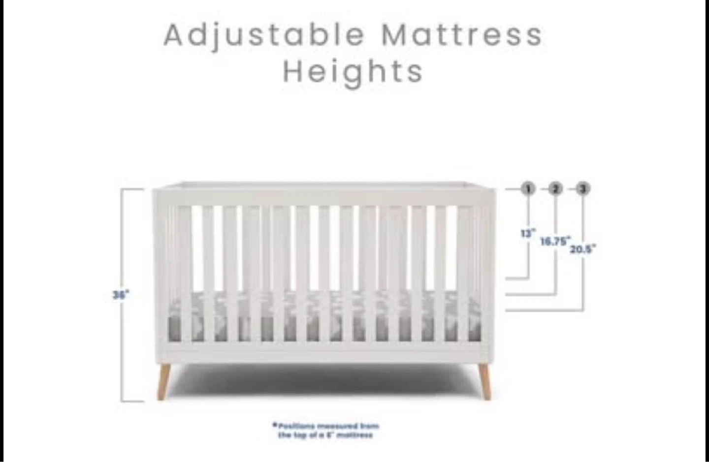 Delta Essex 4-in-1 Convertible Crib - photo 5
