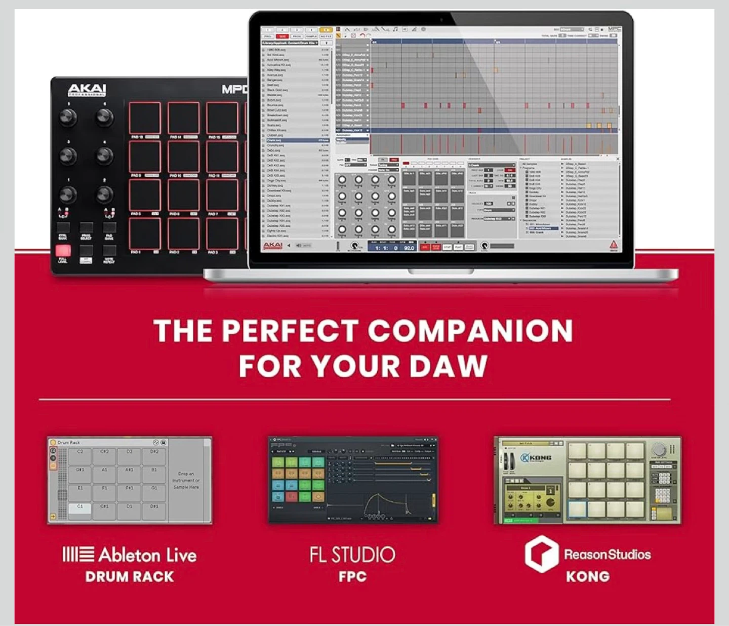 Akai MPD218 Drum Kit with 16 MPC Pads - photo 5
