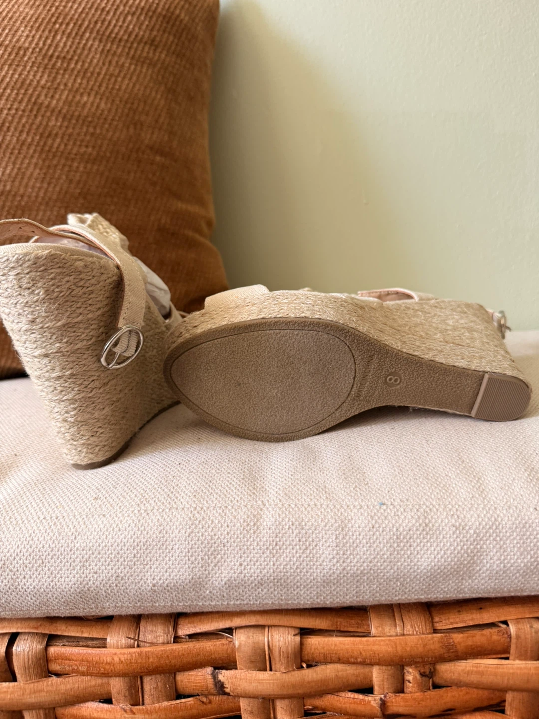 Nine West Women's "Avaline" Espadrille Wedge Sandals Size 7.5 - photo 3