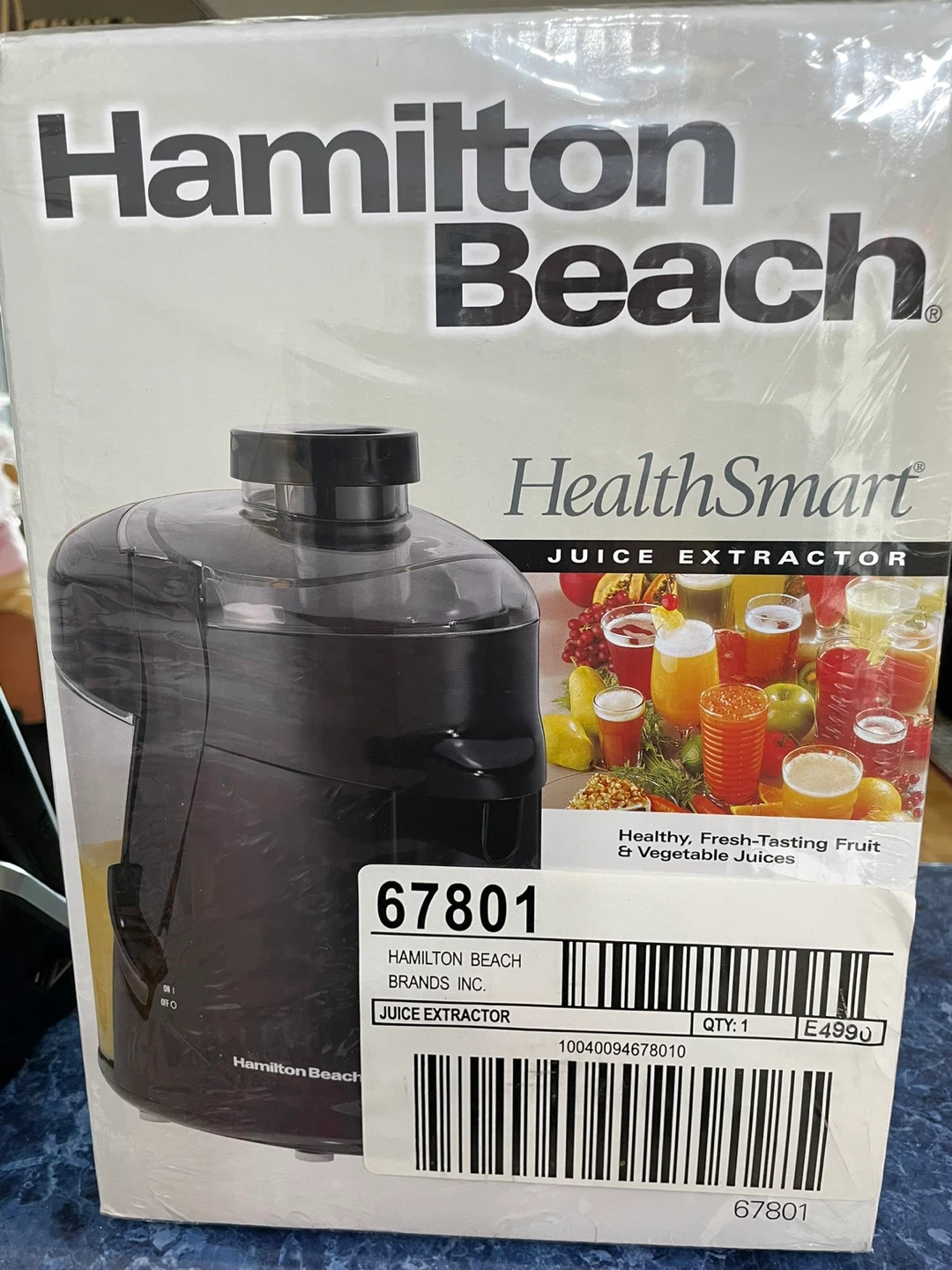 Hamilton Beach HealthSmart Juice Extractor