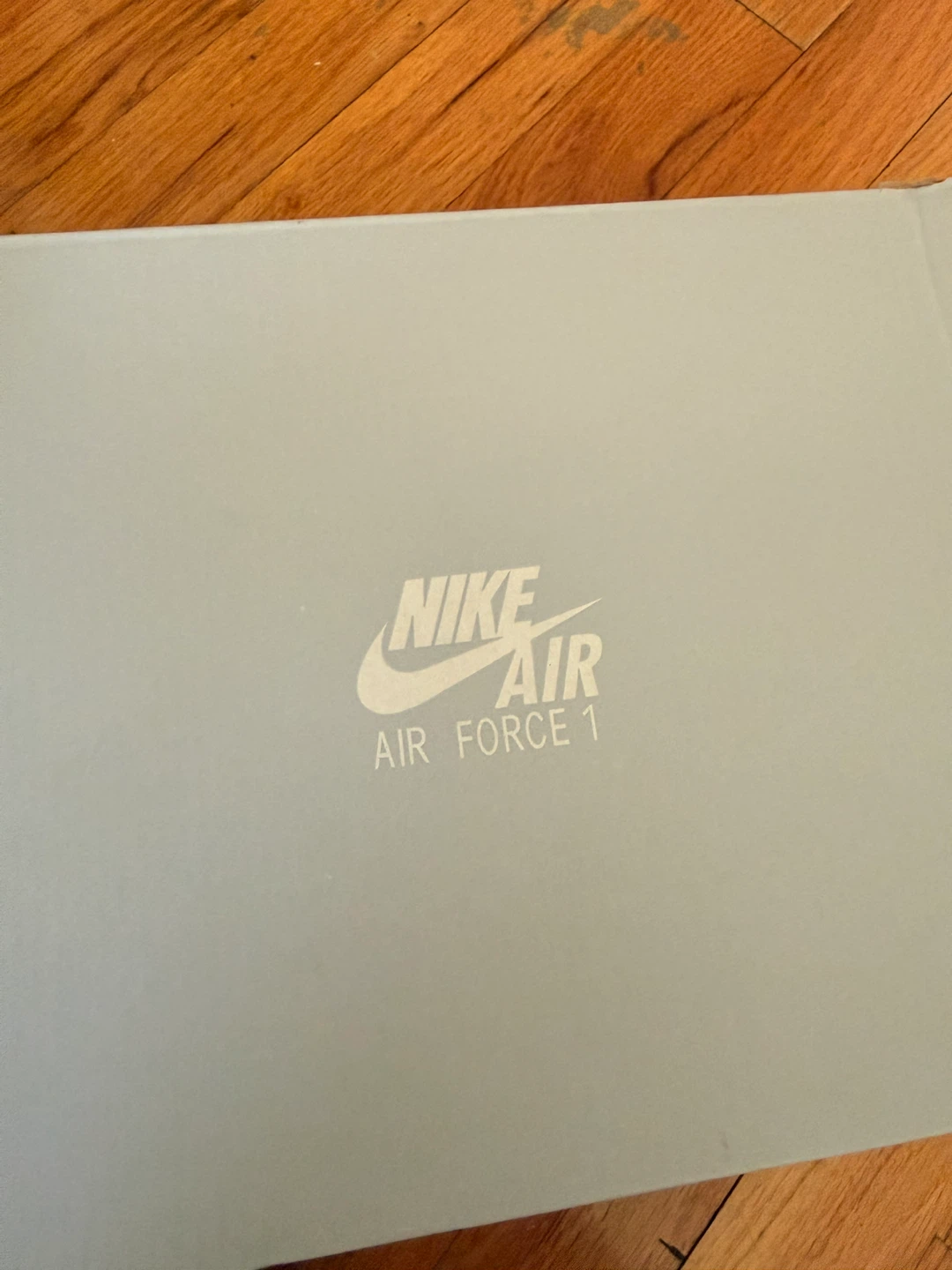 Nike Air Force 1 Mid GS White Leather Sneakers - photo 3