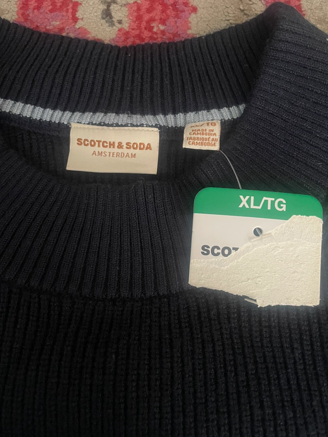 Scotch & Soda Amsterdam Navy Knit Sweater XL/TG - photo 3