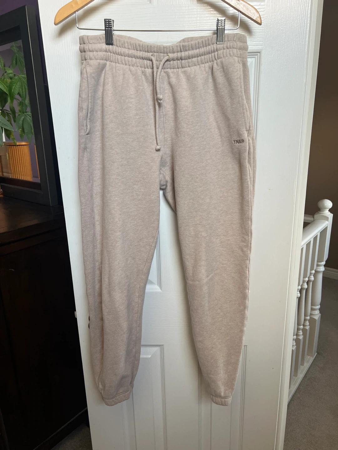 TNA Sweatfleece Cozy Fleece Boyfriend Fit Sweatpants Size S