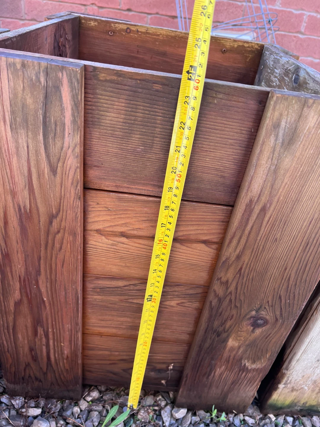 Used Cedar Wood Planter Box - sold individually - photo 4