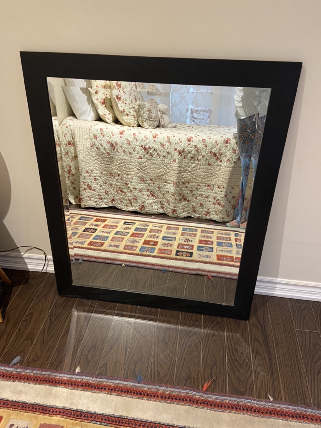 Black Framed Mirror