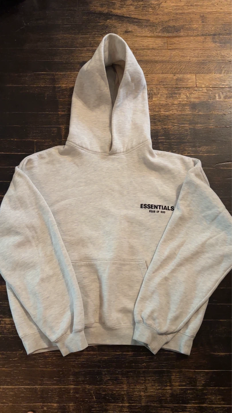 Fear of God Essentials Hoodie - Light Oatmeal
