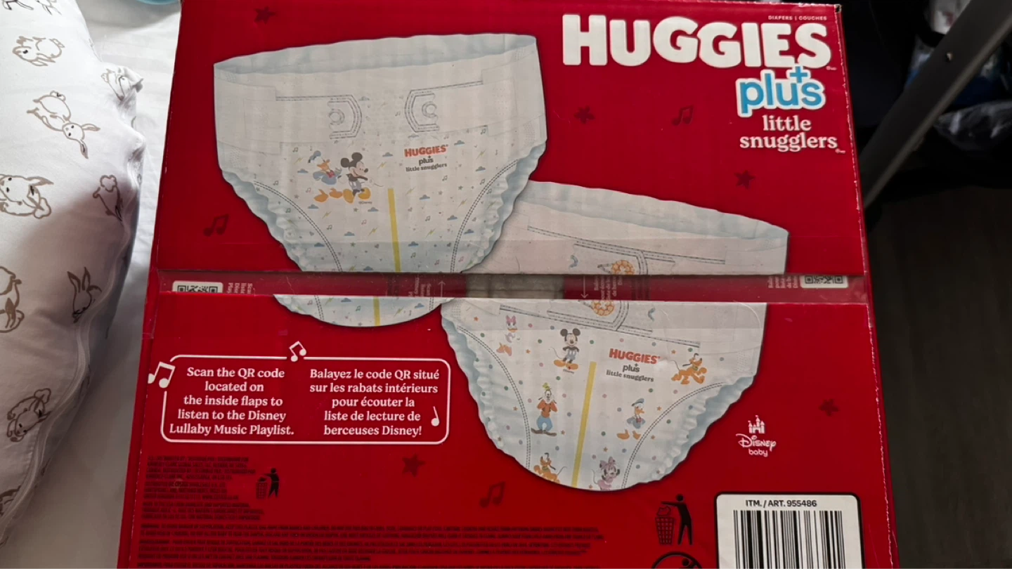 Unopened Huggies size 2  with 174 diapers - photo 2