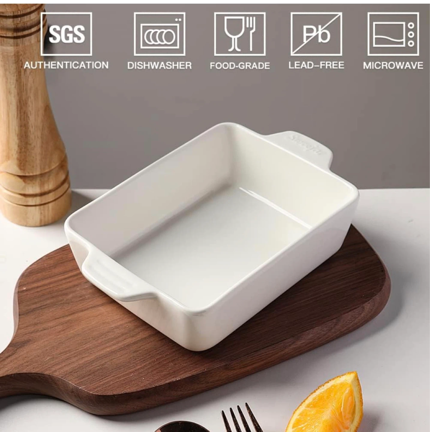 Sweejar Ceramic Baking Dish 20oz - photo 3