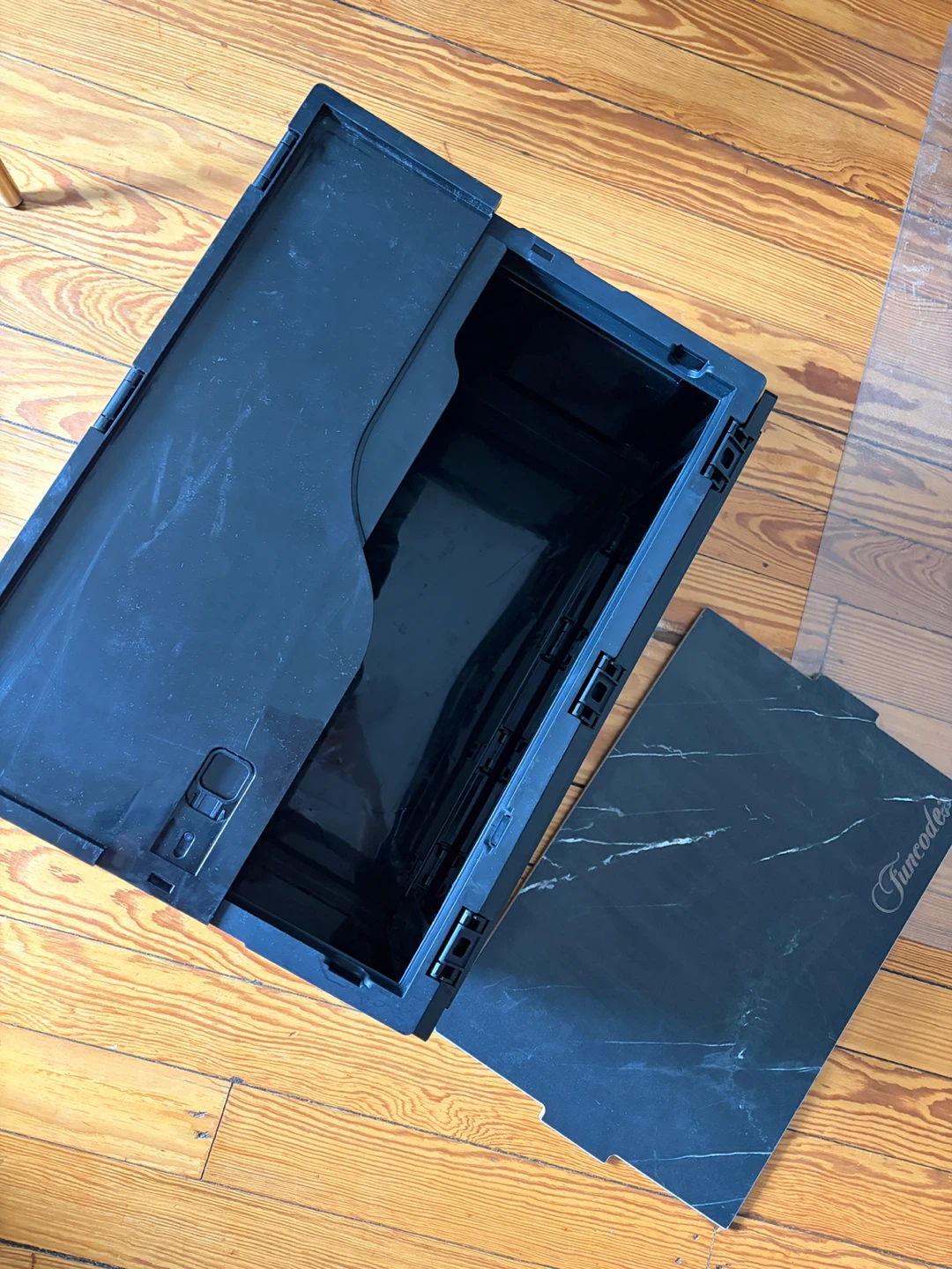 Funcodes Folding Storage Box with Table Top - photo 2