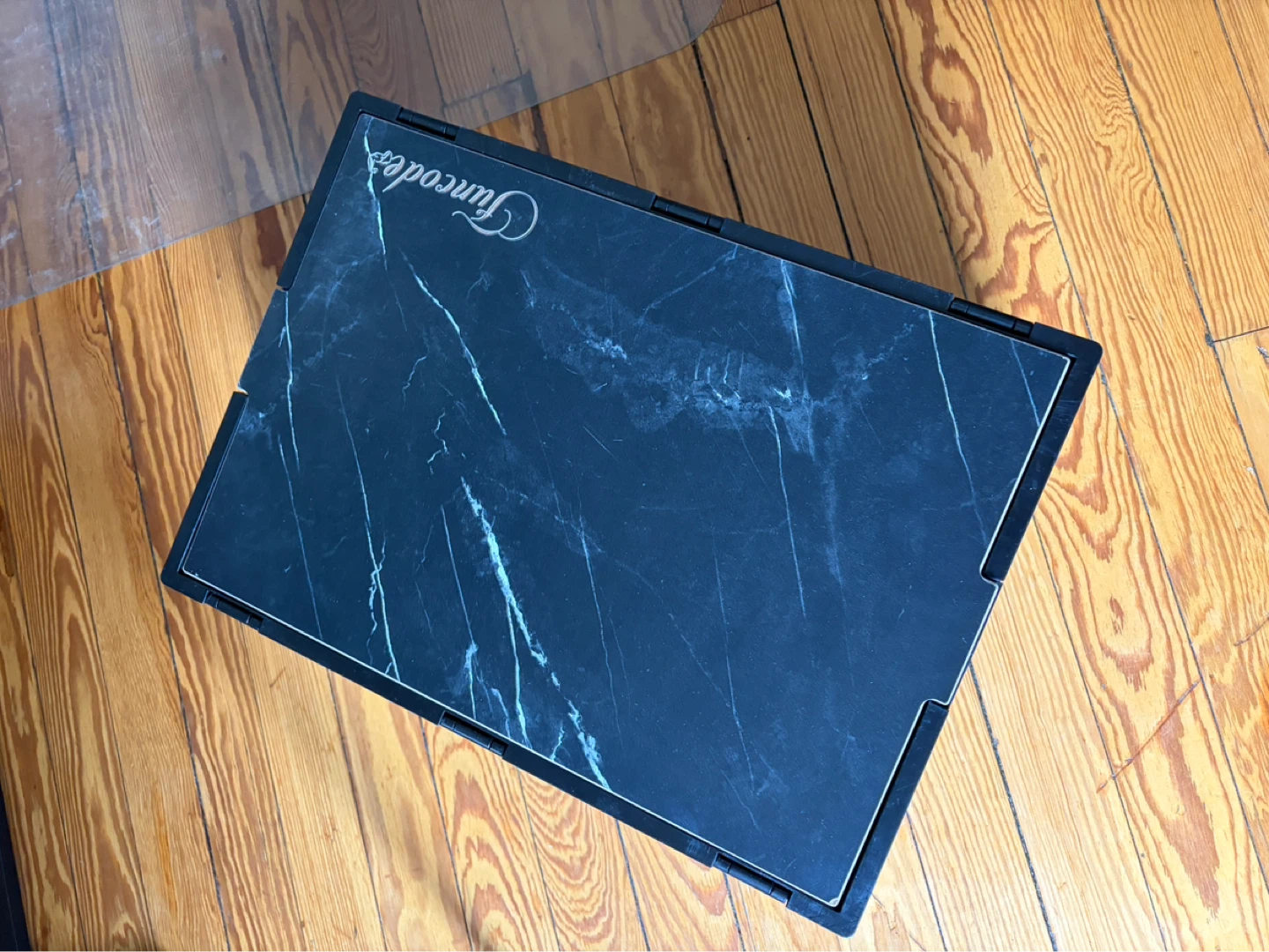 Funcodes Folding Storage Box with Table Top - photo 4