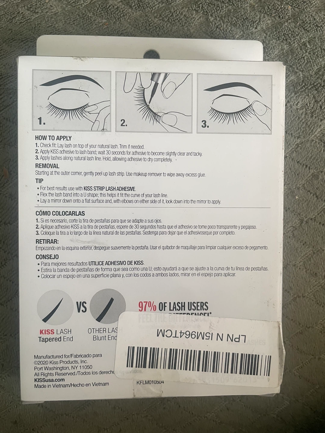 KISS Looks So Natural False Eyelashes - 5 Pairs - photo 2