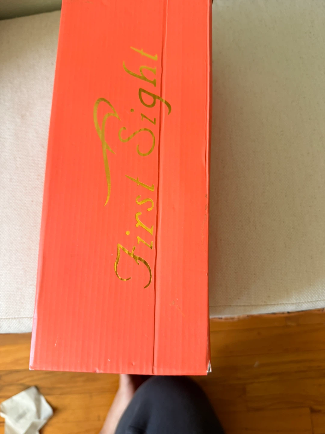 First Sight Red Lori Sandals Size 8.5 - photo 3